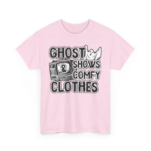 Load image into Gallery viewer, Ghost Shows &amp; Comfy Clothes Unisex Heavy Cotton Tee
