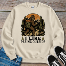 Load image into Gallery viewer, Peeing Outside Sweatshirt
