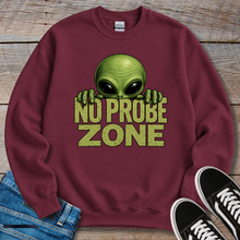 Load image into Gallery viewer, No Probe Zone Sweatshirt

