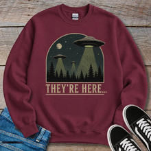 Load image into Gallery viewer, They're Here Sweatshirt
