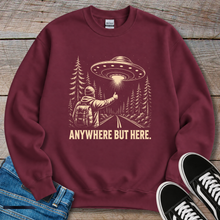 Load image into Gallery viewer, Anywhere But Here Sweatshirt
