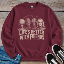 Load image into Gallery viewer, Better With Friends Sweatshirt
