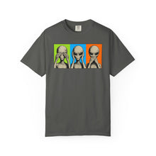 Load image into Gallery viewer, Alien See Hear Speak No Evil T-Shirt
