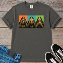 Load image into Gallery viewer, Bigfoot See No Evil T-Shirt
