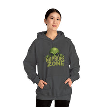 Load image into Gallery viewer, No Probe Zone Alien Hoodie
