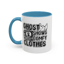 Load image into Gallery viewer, Ghost Shows &amp; Comfy Clothes Accent Mug (11, 15oz)
