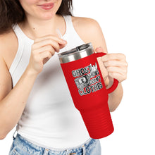 Load image into Gallery viewer, Ghost Shows &amp; Comfy Clothes Insulated 40 oz. Travel Mug
