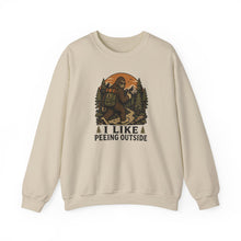 Load image into Gallery viewer, I Like Peeing Outside Crewneck Sweatshirt
