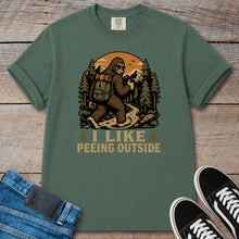 Load image into Gallery viewer, I Like Peeing Outside T-Shirt
