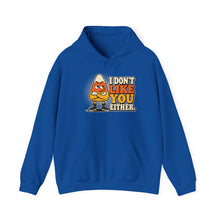 Load image into Gallery viewer, I Don't Like You Either Candy Corn Hoodie

