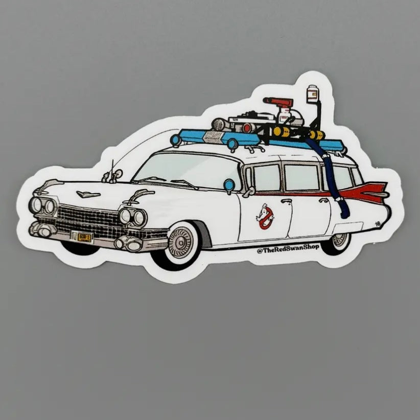 Ghostbusters Ecto1 Vinyl Sticker