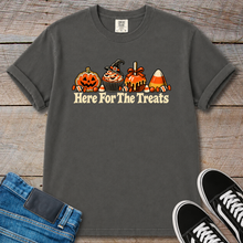 Load image into Gallery viewer, Here For The Treats T-Shirt
