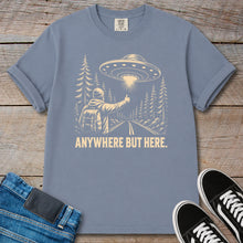 Load image into Gallery viewer, Anywhere But Here UFO T-Shirt
