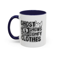 Load image into Gallery viewer, Ghost Shows &amp; Comfy Clothes Accent Mug (11, 15oz)
