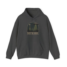 Load image into Gallery viewer, They're Here UFO Alien Invasion Hoodie

