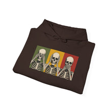Load image into Gallery viewer, Skeleton See No Evil Hoodie
