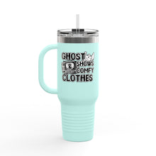 Load image into Gallery viewer, Ghost Shows &amp; Comfy Clothes Insulated 40 oz. Travel Mug
