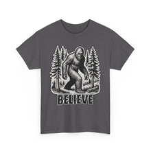 Load image into Gallery viewer, Unisex Bigfoot Believe Heavy Cotton Tee
