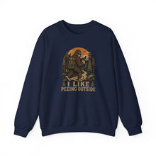 Load image into Gallery viewer, I Like Peeing Outside Crewneck Sweatshirt
