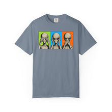 Load image into Gallery viewer, Alien See Hear Speak No Evil T-Shirt
