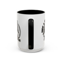 Load image into Gallery viewer, Hide &amp; Seek Bigfoot Accent Coffee Mug (11, 15oz)
