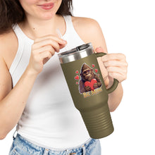 Load image into Gallery viewer, Bigfoot "Be Mine" Valentine 40oz Insulated Travel Mug
