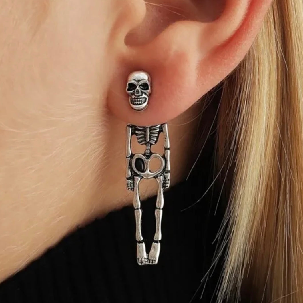 Hanging Skeleton Earrings