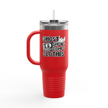 Load image into Gallery viewer, Ghost Shows &amp; Comfy Clothes Insulated 40 oz. Travel Mug
