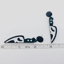Load image into Gallery viewer, Ghostface Knife Earrings
