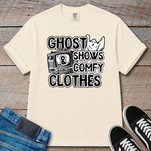Load image into Gallery viewer, Ghost Shows &amp; Comfy Clothes T-Shirt

