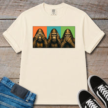 Load image into Gallery viewer, Bigfoot See No Evil T-Shirt
