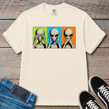 Load image into Gallery viewer, Alien See Hear Speak No Evil T-Shirt
