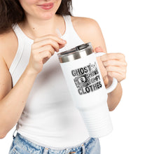 Load image into Gallery viewer, Ghost Shows &amp; Comfy Clothes Insulated 40 oz. Travel Mug
