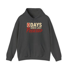 Load image into Gallery viewer, 0 Days Since Last Possessed Hoodie
