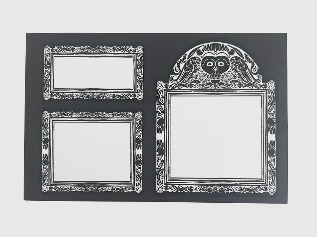 Gravestone Notepad Planner