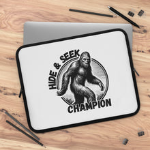 Load image into Gallery viewer, Hide &amp; Seek Bigfoot Laptop Sleeve
