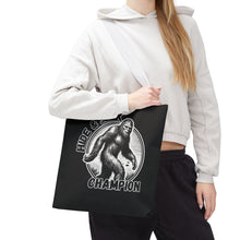 Load image into Gallery viewer, Hide &amp; Seek Bigfoot Tote Bag
