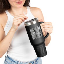 Load image into Gallery viewer, Ghost Shows &amp; Comfy Clothes Insulated 40 oz. Travel Mug
