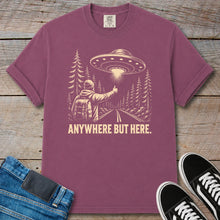 Load image into Gallery viewer, Anywhere But Here UFO T-Shirt

