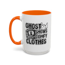 Load image into Gallery viewer, Ghost Shows &amp; Comfy Clothes Accent Mug (11, 15oz)
