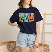 Load image into Gallery viewer, Alien See Hear Speak No Evil T-Shirt
