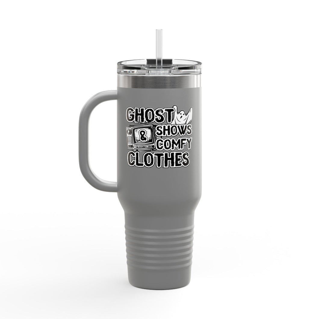 Ghost Shows & Comfy Clothes Insulated 40 oz. Travel Mug