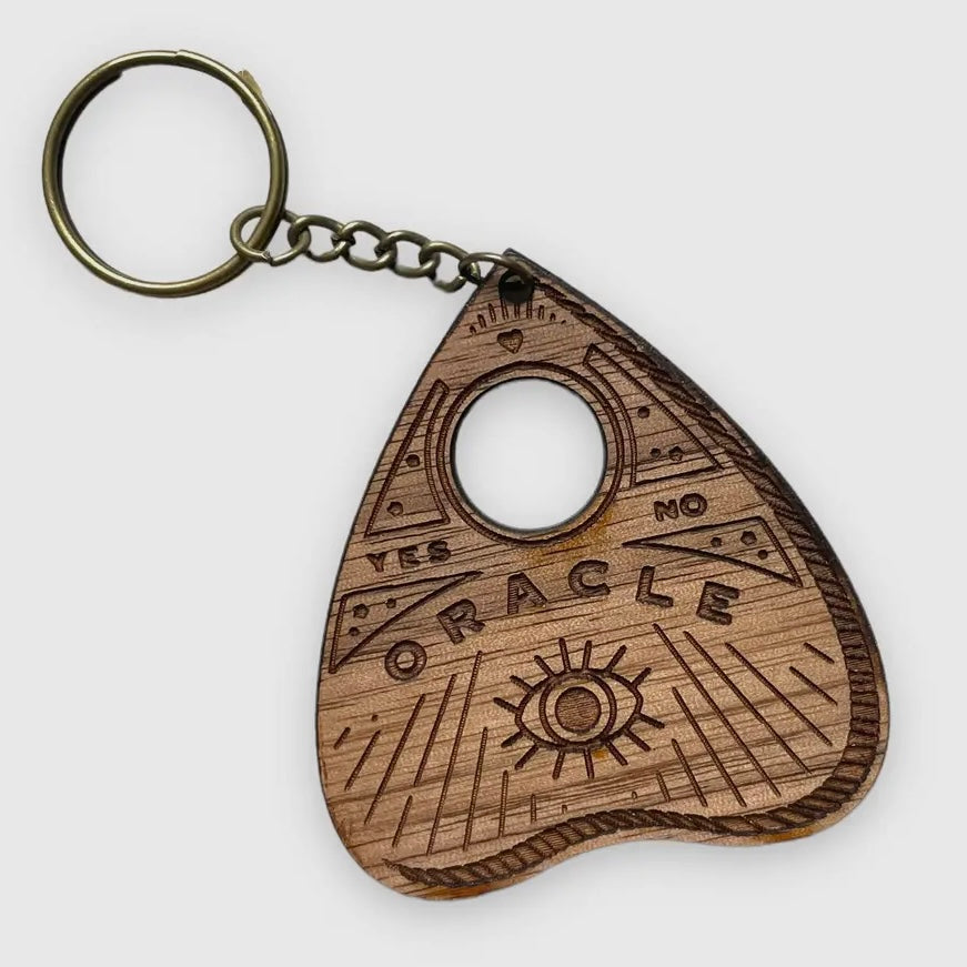 Walnut Oracle Panchette Keychain