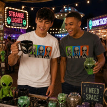 Load image into Gallery viewer, Alien See Hear Speak No Evil T-Shirt
