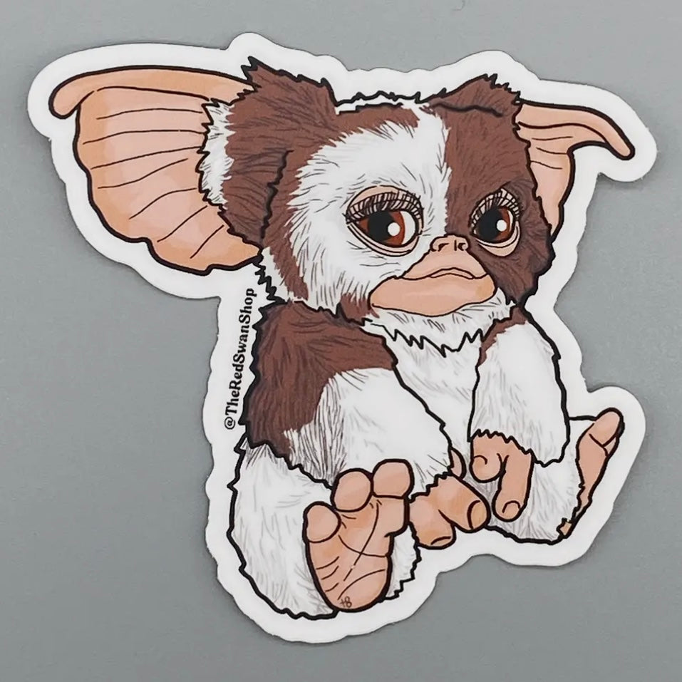 Cute Gremlins Gizmo Sticker