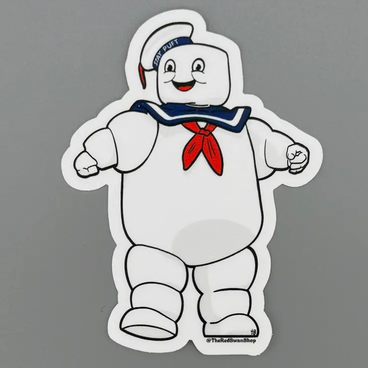 Ghostbusters Stay Puft Man Sticker