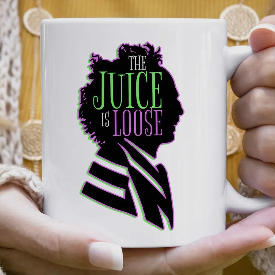 The Juice is Loose Beetlejuice Mug