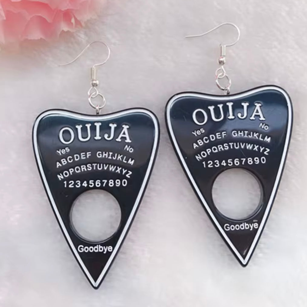 Large Acrylic Planchette Earrings