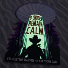 Load image into Gallery viewer, Glow in the Dark Alien Abduction
Safety Patch
