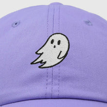 Load image into Gallery viewer, Lavender Embroidered Ghost Hat
